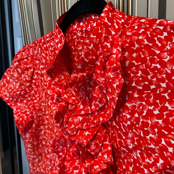 Women's Ruffle Blouse - Picture 1 of 15